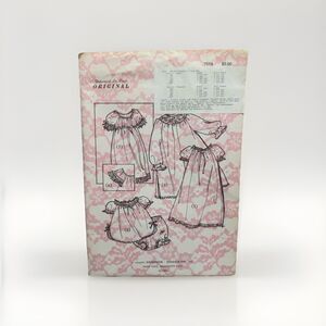Dolores of St Paul Original 7014 Childs Peignoir Gown Set Size 8 Vintage 1969
